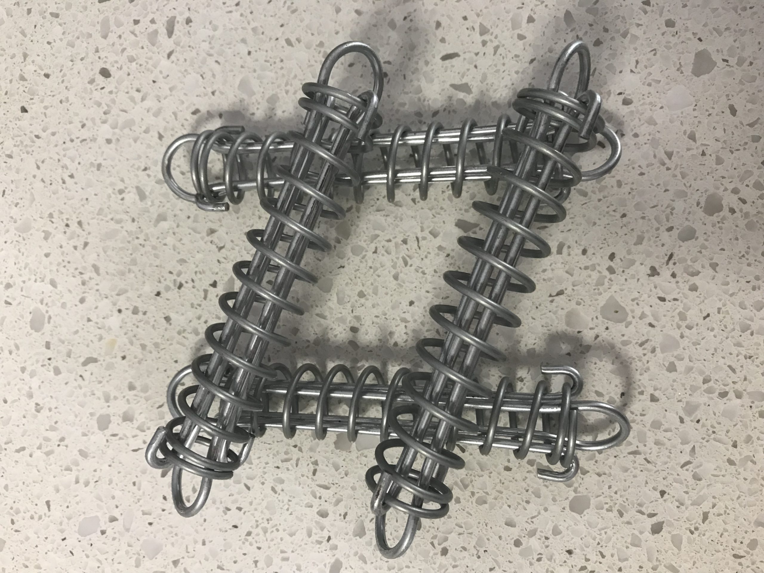 150mm Tent Rope Guy Rope Trace Springs Pack of 4 Camping and RV